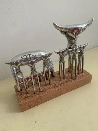 Kit garras para churrasco