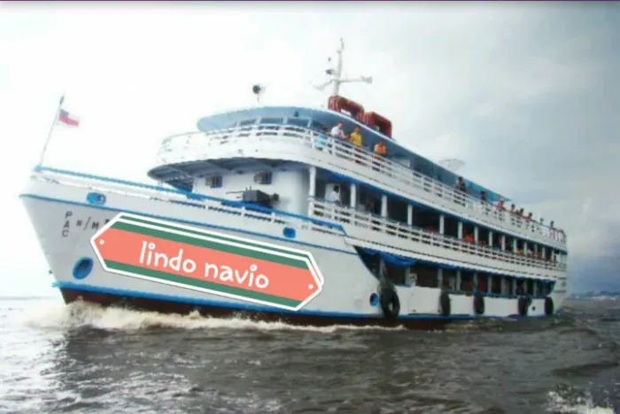 Navio 47 x 8.60 em linha 283 pessoas 3.000.000
