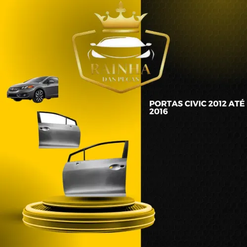 Portas Civic 2012 até 2016