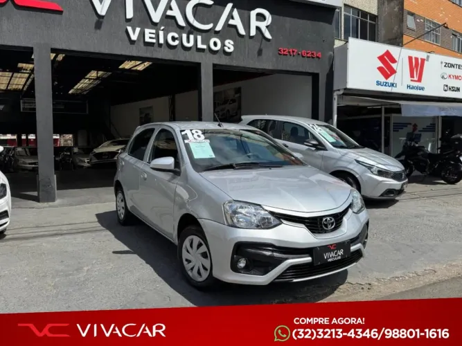 Toyota Etios X 1.3 Flex 16V 5P Mec. 2018