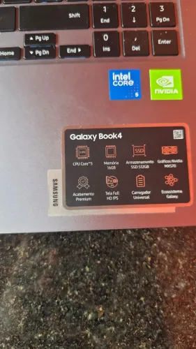 Samsung Notebook Galaxy Book4 (Usado 10 vezes apenas)