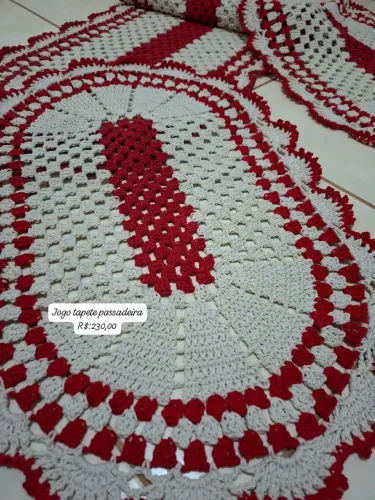 Vendo tapete croche