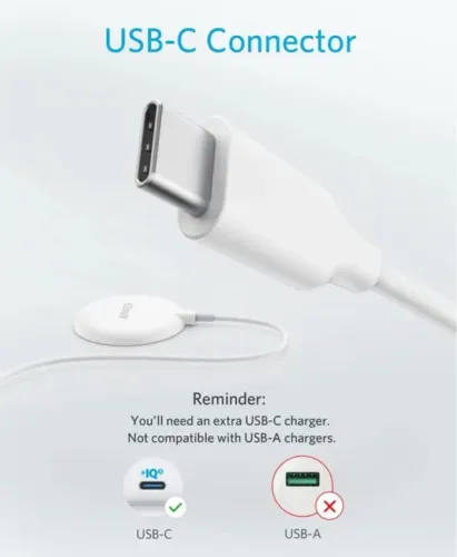Cabo USB-C para Carregamento Rápido