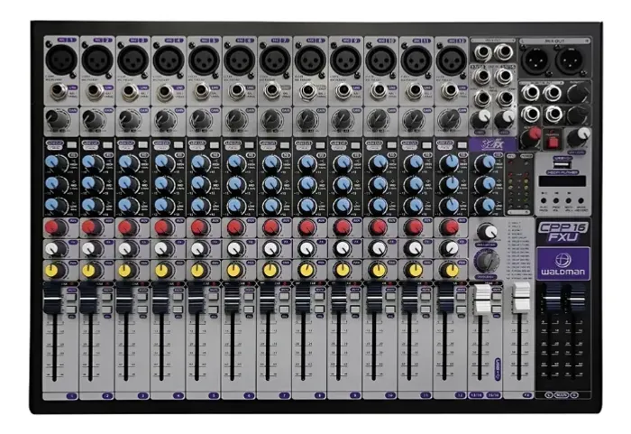 Mesa De Som Waldman Mixer Clear Pod Pro CPP-16FXU 16 Canais Bivolt