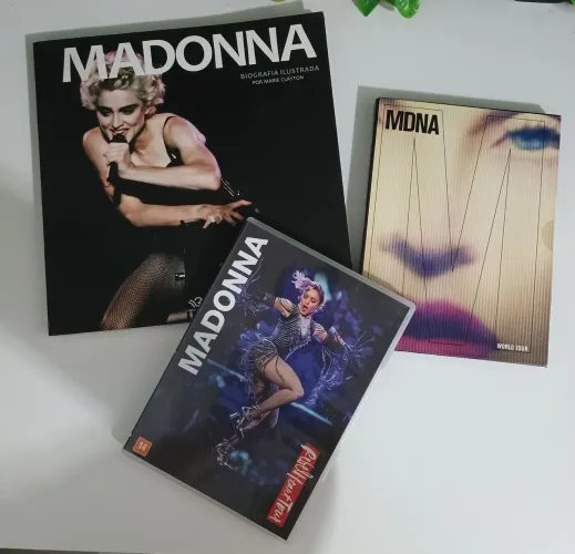 CD + DVD + Livro Madonna