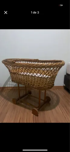 Berço de Vime - Moisés 