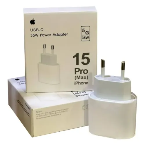 Fonte para Apple 15 Turbo Usb-c 35 w Branco