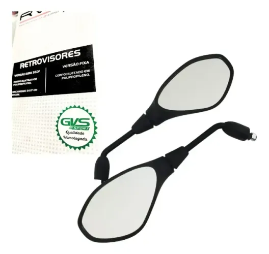 Retrovisor Bmw Gs650 F800 Rvg Gvs Haste Fixa Rosca Honda
