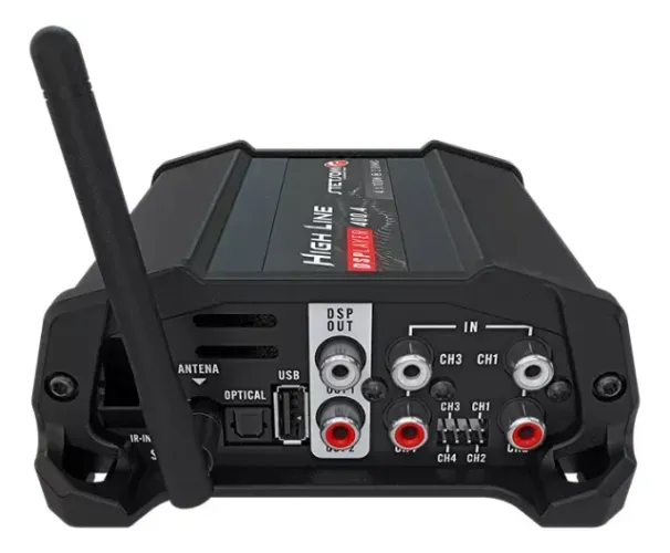 Play Stetsom Hl400.4 Dsplay Hl 400 X4 100w Rms Usb Bob Cor Dsp Play 400x4