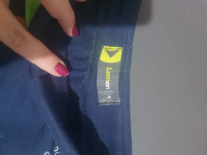 Calça de Moletom Infantil Lemon 4 Anos