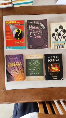 Livros ( os 6) varios titulos