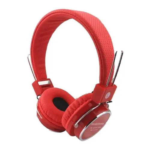 Fone Bluetooth B-05 Red BT - Autonomia 2/4H - Alcance 8M - WZetta