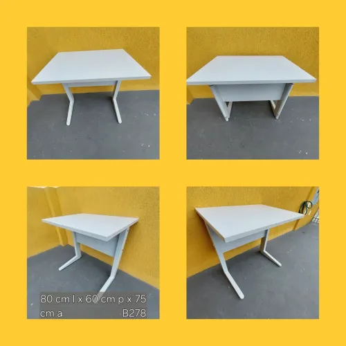 Mesa de Escritório cinza 80x60cm