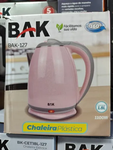 Chaleira Elétrica BAK 1.8L 1100W