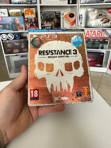Vendo Resistance 3 Ps3 - Steelbook semi novo