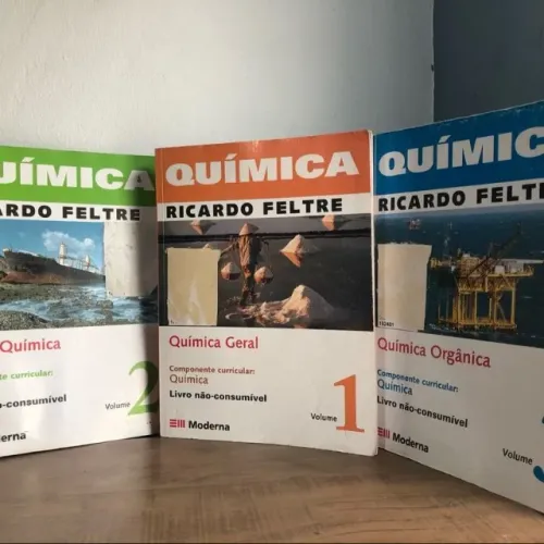 Química Ricardo Feltre 3Vol Livros do Professor