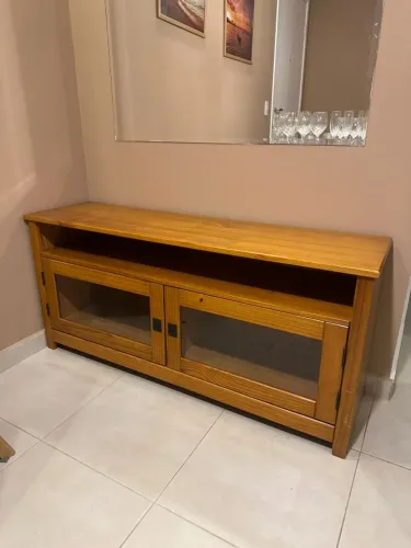 Rack Tok & Stock Madeira 130cm de largura x 36cm de prof. x 60cm de atura