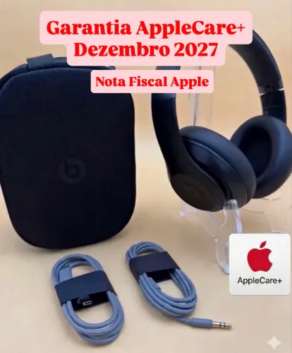 Beats Studio Pro | Garantia AppleCare+ até 2027 | Nota Fiscal Apple