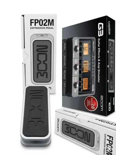 Zoom G3 + Pedal de Expressão FP02M