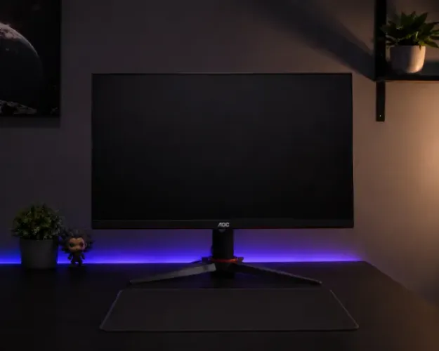 Monitor Gamer AOC 24" Full HD 75Hz - Excelente Estado