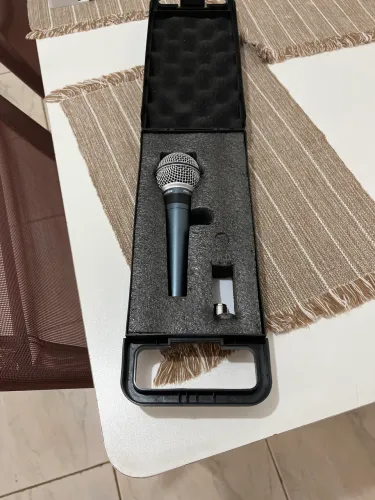 Microfone Dinâmico Superlux Pro-248 | 300 Ohms Para Estúdio Cor Azul