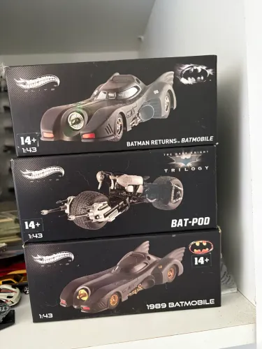 Set Batmovel batmobile 1/43 hot Wheels