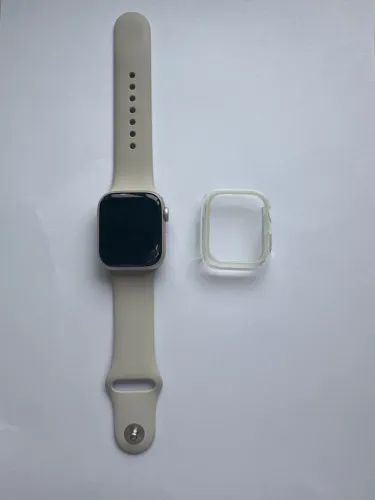 Apple Watch Series 8 Aluminium 41mm Saude de Bateria 100% GPS com Pulseira com Carregador
