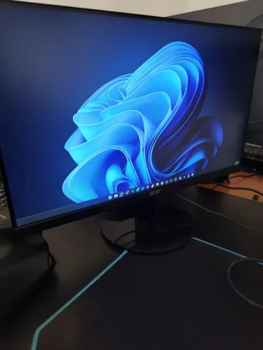 Monitor Acer 23,8" Full HD 120Hz tela IPS
