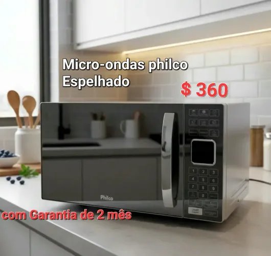 Microondas Philco Espelhado 