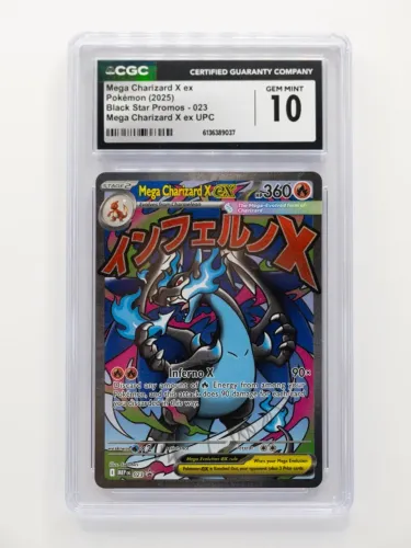Mega Charizard X ex MEP 023 CGC 10 - Gem Mint