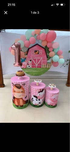 Kit festa fazendinha menina