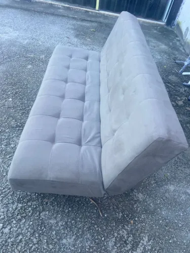 Sofá cama marrom 