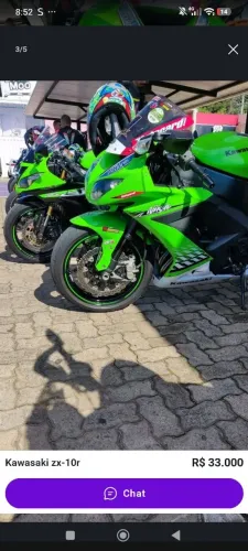 Kawasaki Zx-10/Zx10r 1000cc