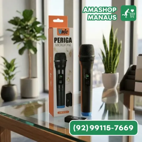 Microfone Sem Fio USB Vmic