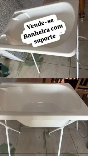 Banheira com suporte 