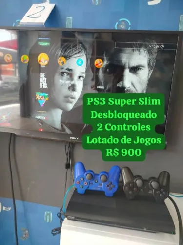 PS3 Super Slim Desbloqueado