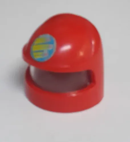 CAPACETE DE PILOTO DA TROL ANOS 80