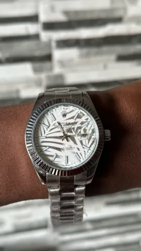 Relógio Rolex prata