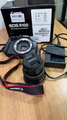 Câmera CANON EOSR100, zero defeitos. NF
