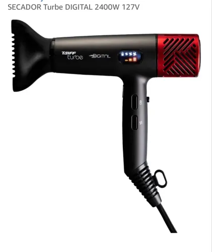 Vendo Secador Taiff Turbo Digital Novo