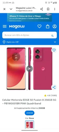 Moto Edge 50 fusion 