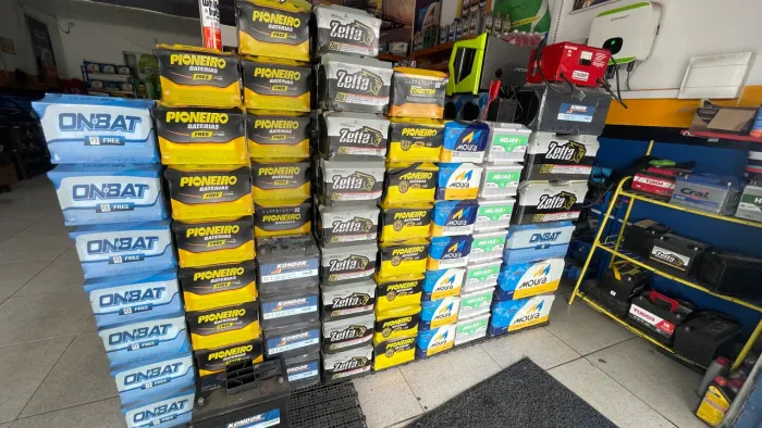 Baterias Automotivas (Entrega e Instalação)