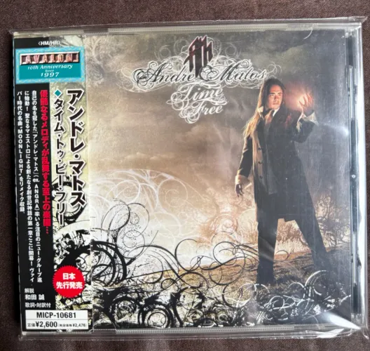 CD André Matos - Time to Be Free - Japonês 
