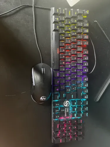 Teclado e mouse barato - Fire Phoenix