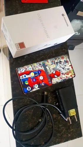 Moto Edge 60 fusion ZERADO! Nota fiscal e garantia de roubo !