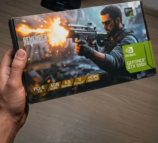placa de vídeo GEFORCE GTX 550ti