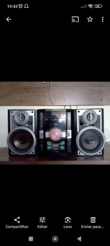 Rádio minisistem Panasonic 