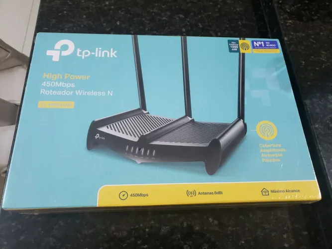 Roteador TP-Link TL-WR941HP High Power 450Mbps - 3 Antenas