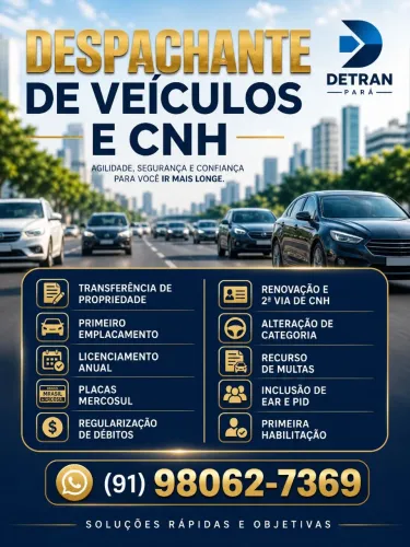DESPACHANTE DE VEICULOS E CNH