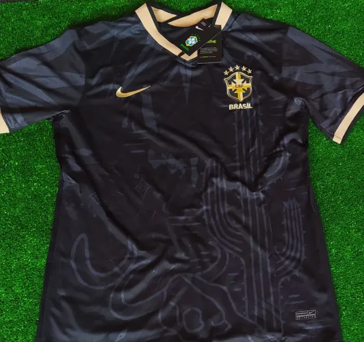 Camisa Brasil Seleção Brasileira Torcedor Special Edition - Preta Edição Limitada
